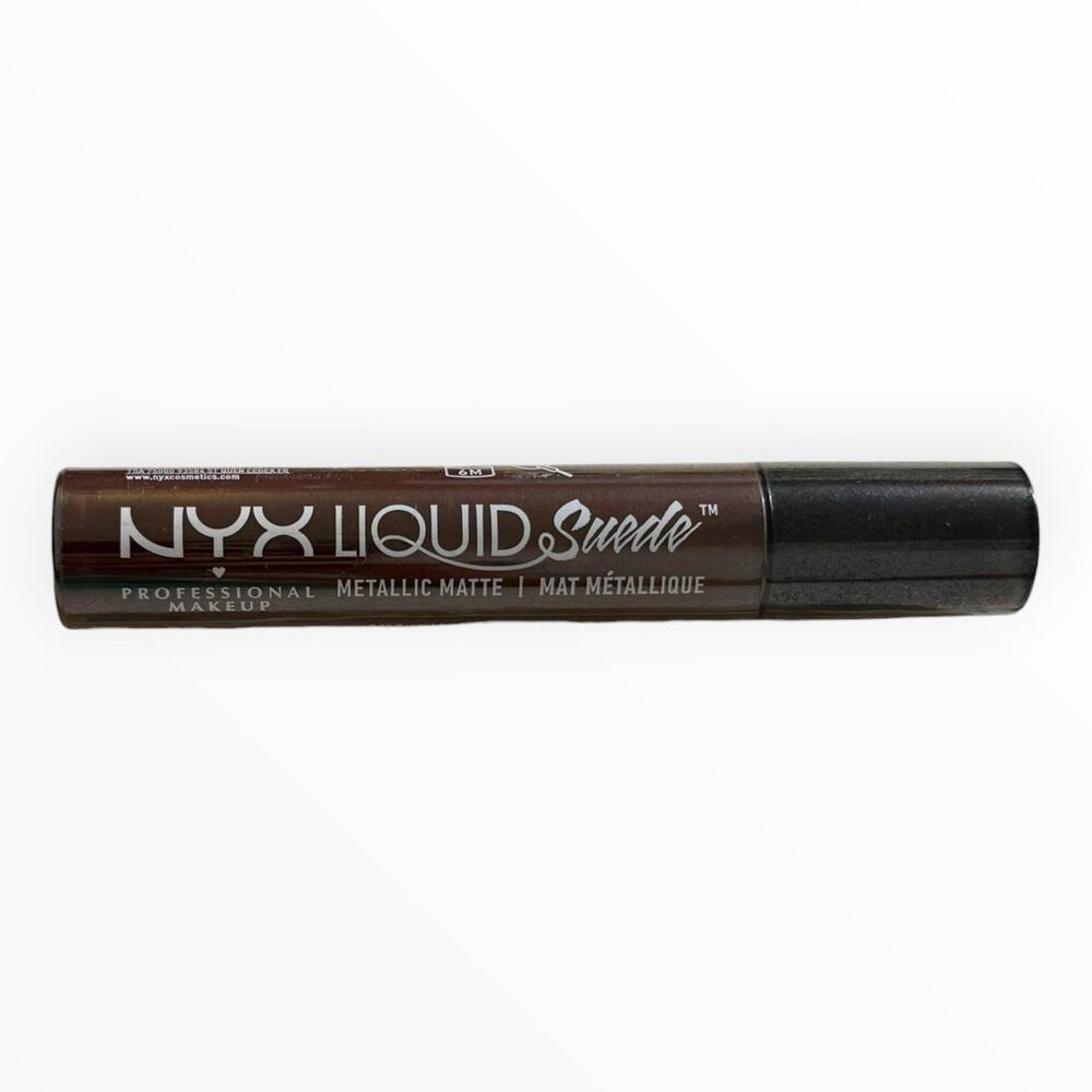 NYX Liquid Suede Metallic Matte Lipstick LSCL32 Neat Nude Dirty Grey Plum New